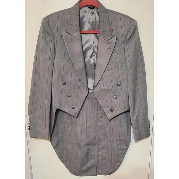 Christian Dior Gray Tailcoat Suit - Picture 1 of 11